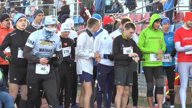Charytatywny bieg podczas 28. finału WOŚP w Swarzędzu
